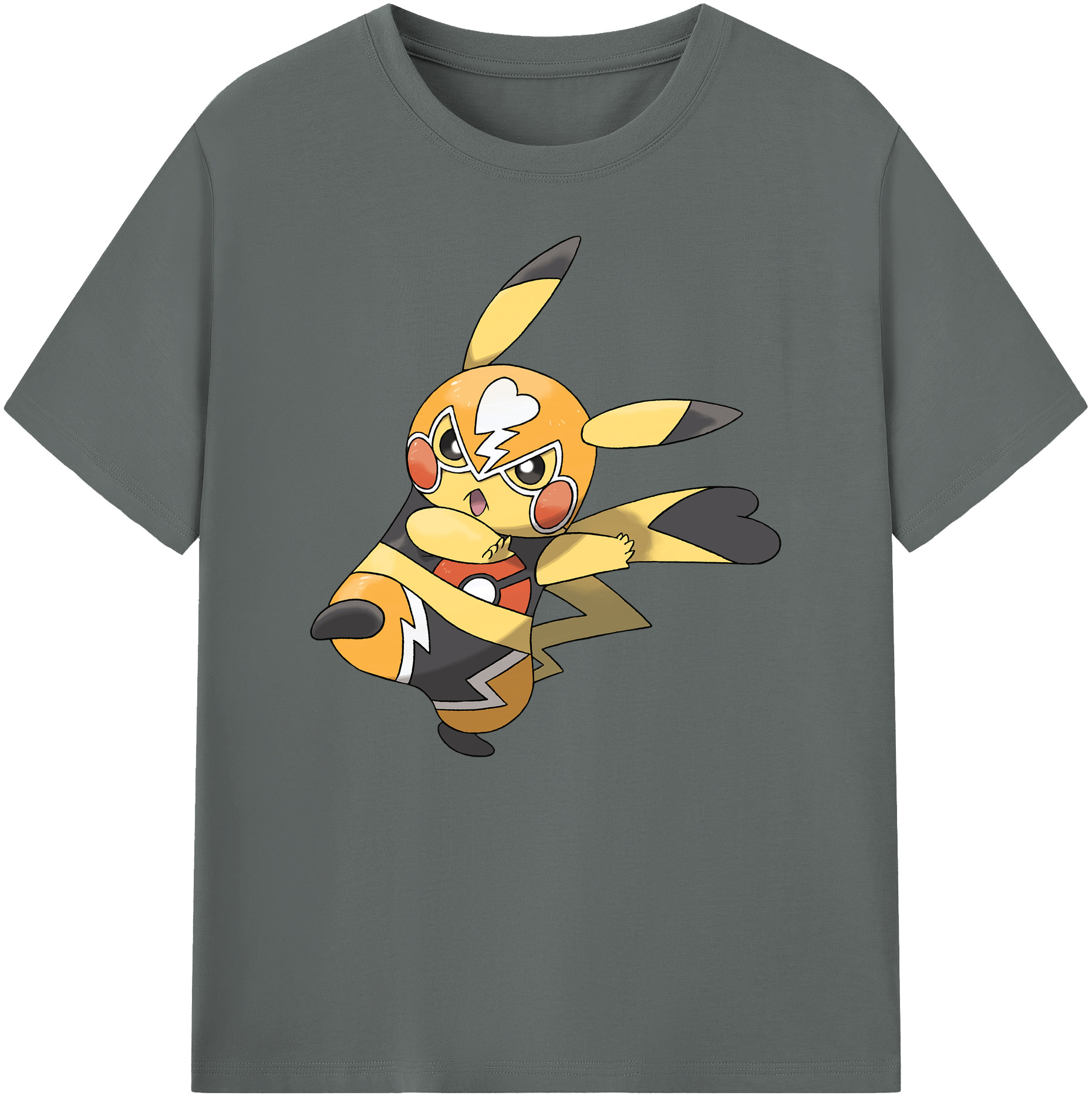 （画像用） ポケットモンスター Pokémon 綿100％ メンズ半袖Tシャツ｜肌触りやわらか＆通気性